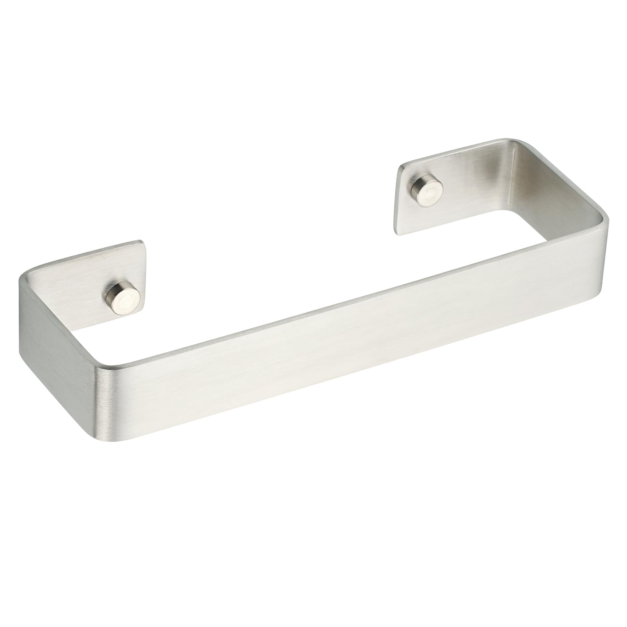 Mooche Brushed Towel Rail Wall Mounted, Hand Towel Holder, SUS304 Stainless Steel Towel Bar, Multi-Function Towel Rack for Bathrooms, Living Rooms, Balconies, Bedroom, Kitchen, 20CM
