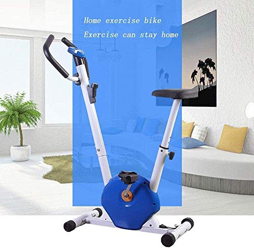 Image of 2 in1 Folding Exercise Bike Indoor Stationary Bike with Adjustable Magnetic Resistance Home Bicycle Magnetic Control Ultra-Quiet Indoor Sports Pedal Fitness Bicycle