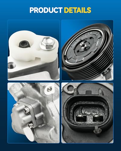 Image of PHILTOP C2036 Air Conditioner AC Compressor with Clutch for Scion xB 2008-2015, Pontiac Vibe 2009-2010, Toyota Matrix 2011, 2009-2010, 2012-2013 2.4L,Corolla 2009-2010 2.4L