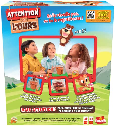 Attention à 'ours Jeu de plateau GOLIATH - vue 7