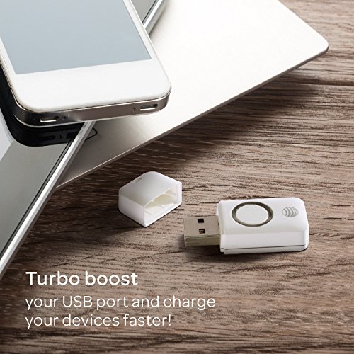 AT&T Up Charge USB Charger - retail Packaging - White