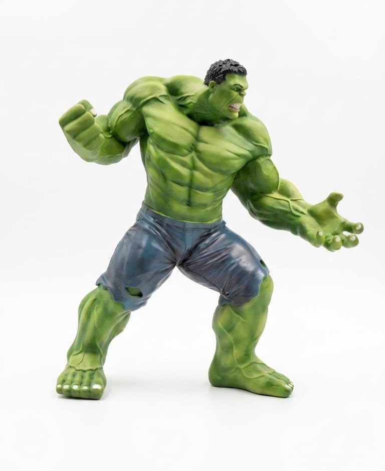 INSAIN Green Monster Action Figure | Large 22 cm Collectible Superhero | Detailed Sculpt, Display Collectible, For Fans & Collectors, Large Size, Dynamic Pose-image-26