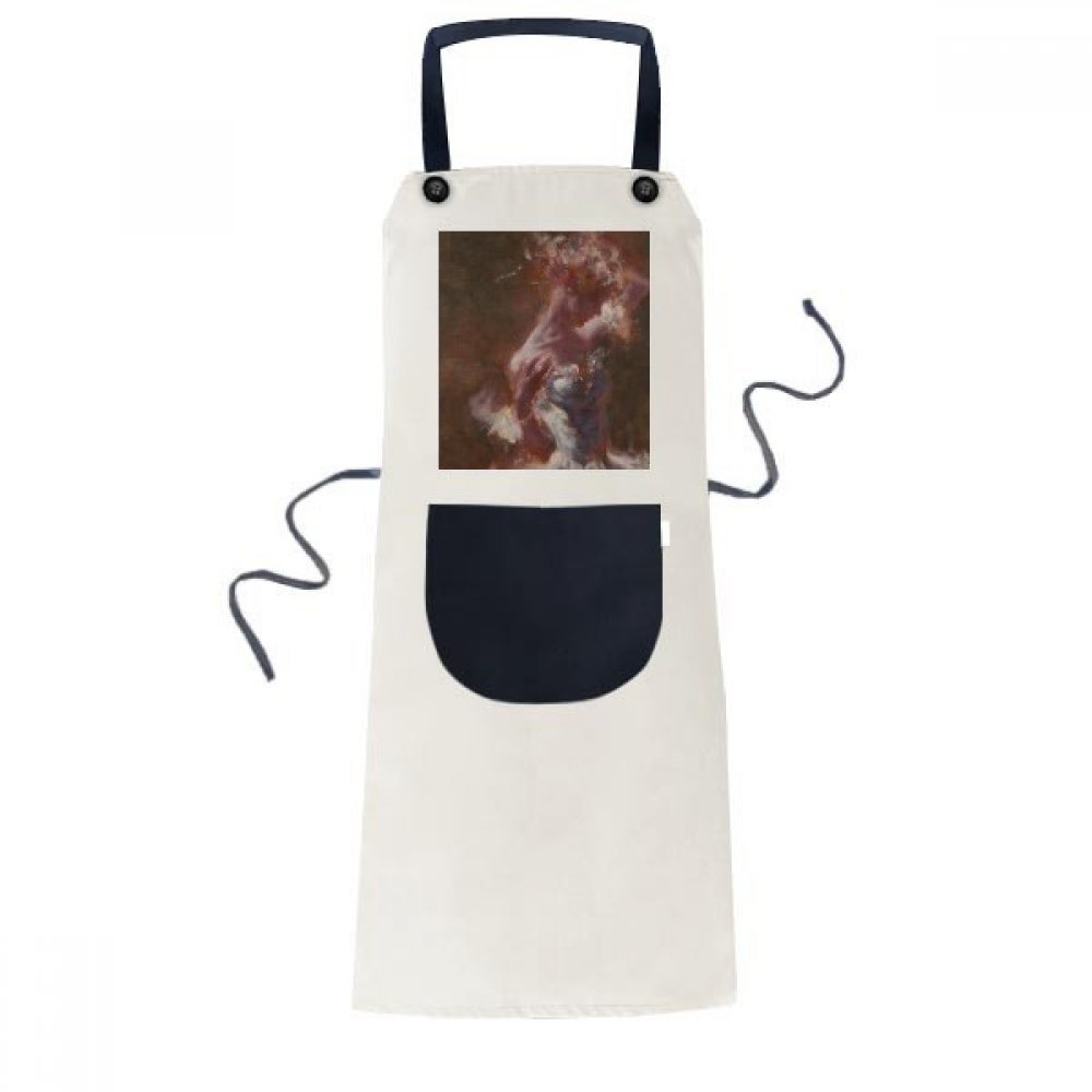 Tablier cuisine peinture et bavoir étanche aux huiles pour cuisiner et peindre