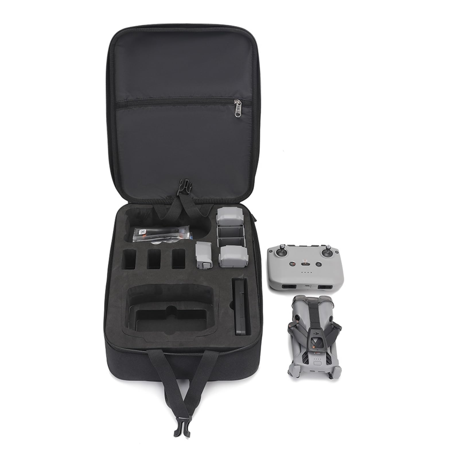 Generico Zaino drone per DJI Mini 5 Pro Zaino impermeabile Custodia rigida da viaggio per DJI Mini 5 Pro, controller RC 2/RC-N3 e accessori