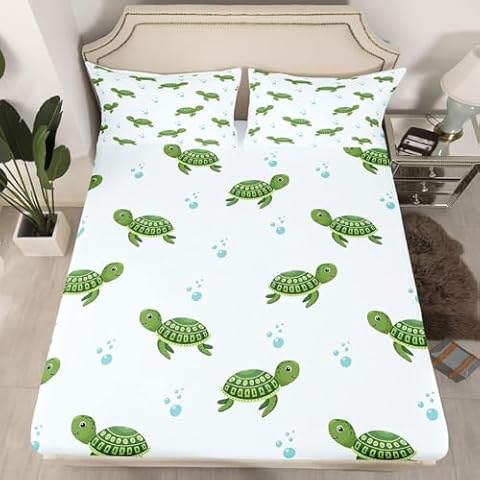 Drap Housse Homewish Tortue Marine Cover