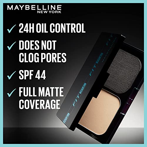 Image of Maybelline New York Ultimate Powder Foundation, Full Matte Coverage, SPF44, 24H Oil Control, Fit Me,Shade 230, 9g