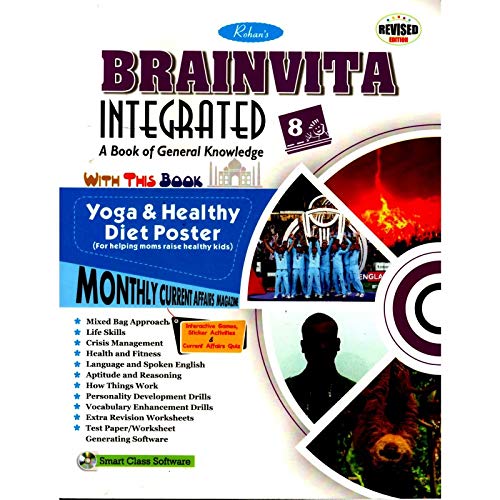 Amazon.in Buy Rohan's Brainvita Integrated A Book of General Knowledge for Class8 Book