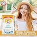 Arm and Hammer Face and Body Wipes for Adults - Deodorant Towelettes 30 Sheets for Women - Shower Wipes for Traveling, Camping, Gym, and Bathing - Alcohol-Free Face Sheets (Clear Water)