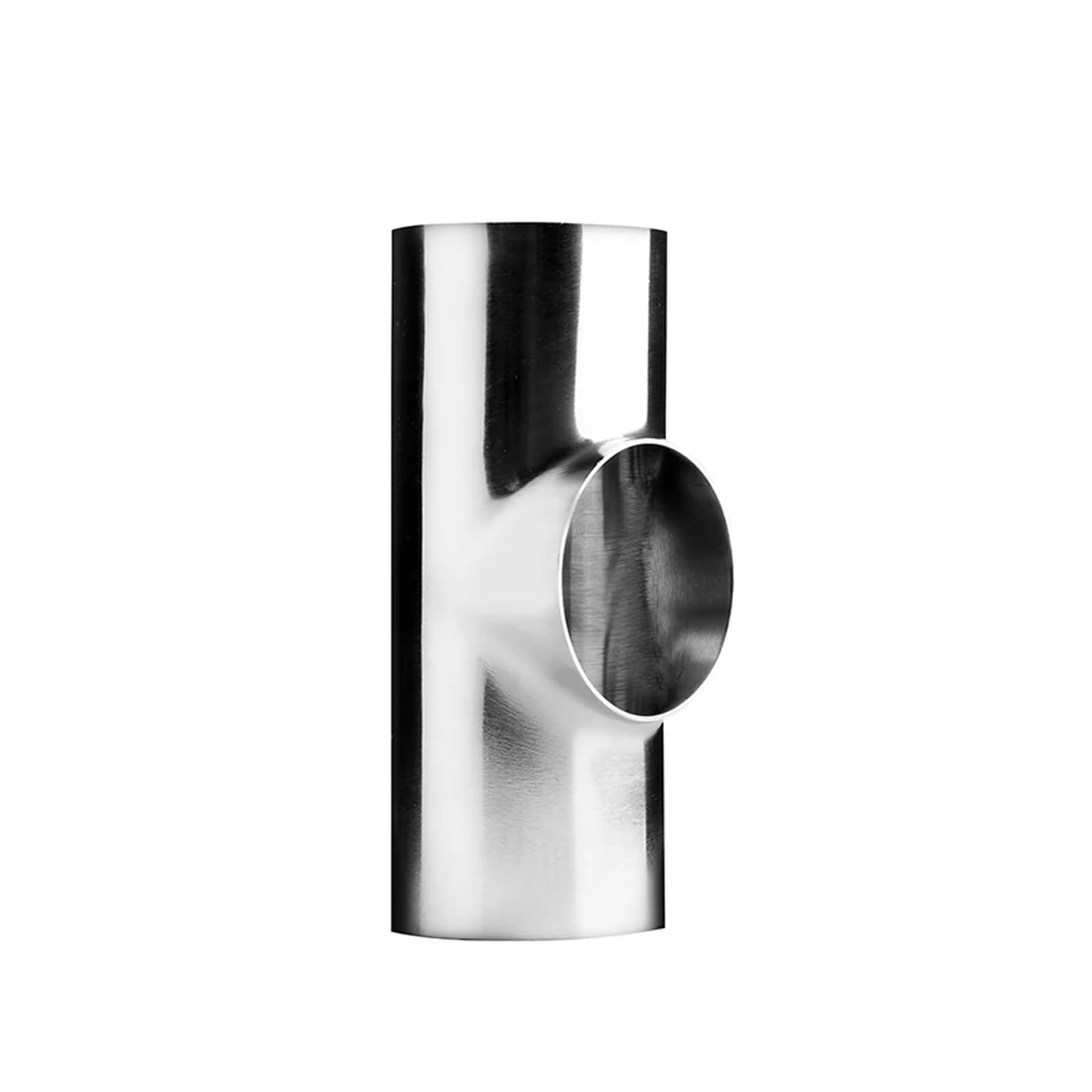 19mm 25mm 32mm 38mm 45mm 51mm 57mm 63mm 76mm 89mm 102mm OD 304 Stainless Steel Weld Flat Tee Pipe Fitting for (25x1.5mm)