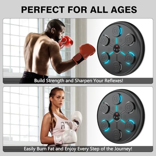 image for jiaao Music Boxing Machine, 2025 Upgrade Workout Machine for Adults Wo