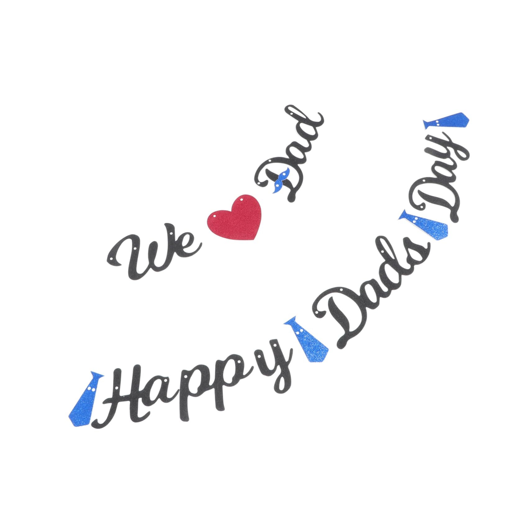 Alipis 4juegos Banderín Decorativo Para Día Del Padre Guirnalda We Dad Para Fiestas y Cumpleaños Decoración Versátil Para Interiores y Exteriores