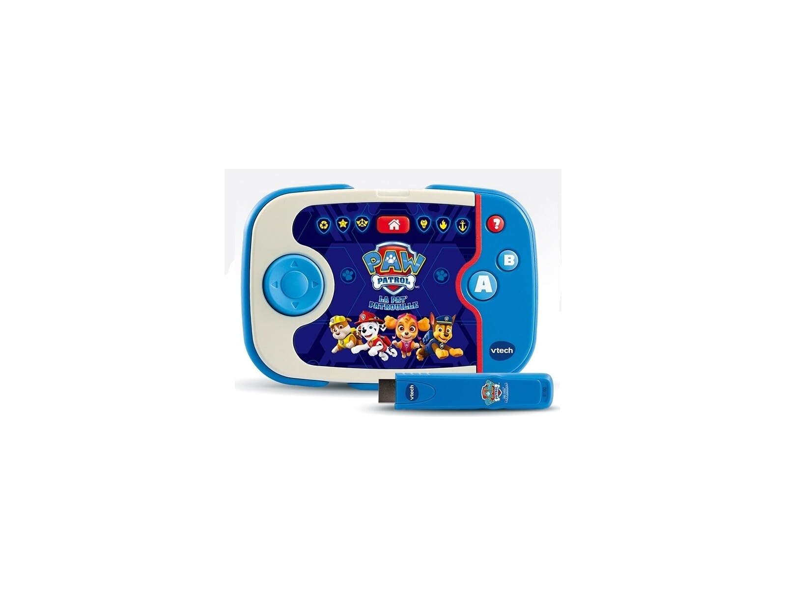 VTech 80-616022 Patrulla Canina al rescate V.Smile New Generation Paw Patrol | Pädagogisches Plug&Play für Kinder +3 Jahre | ESP Version | Mehrfarbig, Mehrfarbig, único