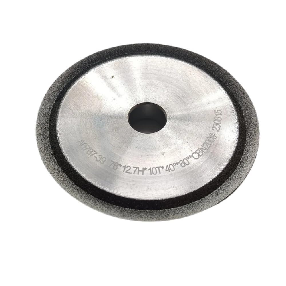 UGLYAF Diamant-CBN-Schleifscheibe 13 Typ 13 C CBN 200# Schleifmaschine for Schleifen von weißen Stahlbohrern(CBN 200grit)