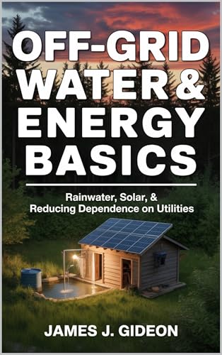 Off-Grid Water and Energy Basics: Rainwater, Solar, and Reducing Dependence on Utilities (The Backyard Homestead Series Book 5)