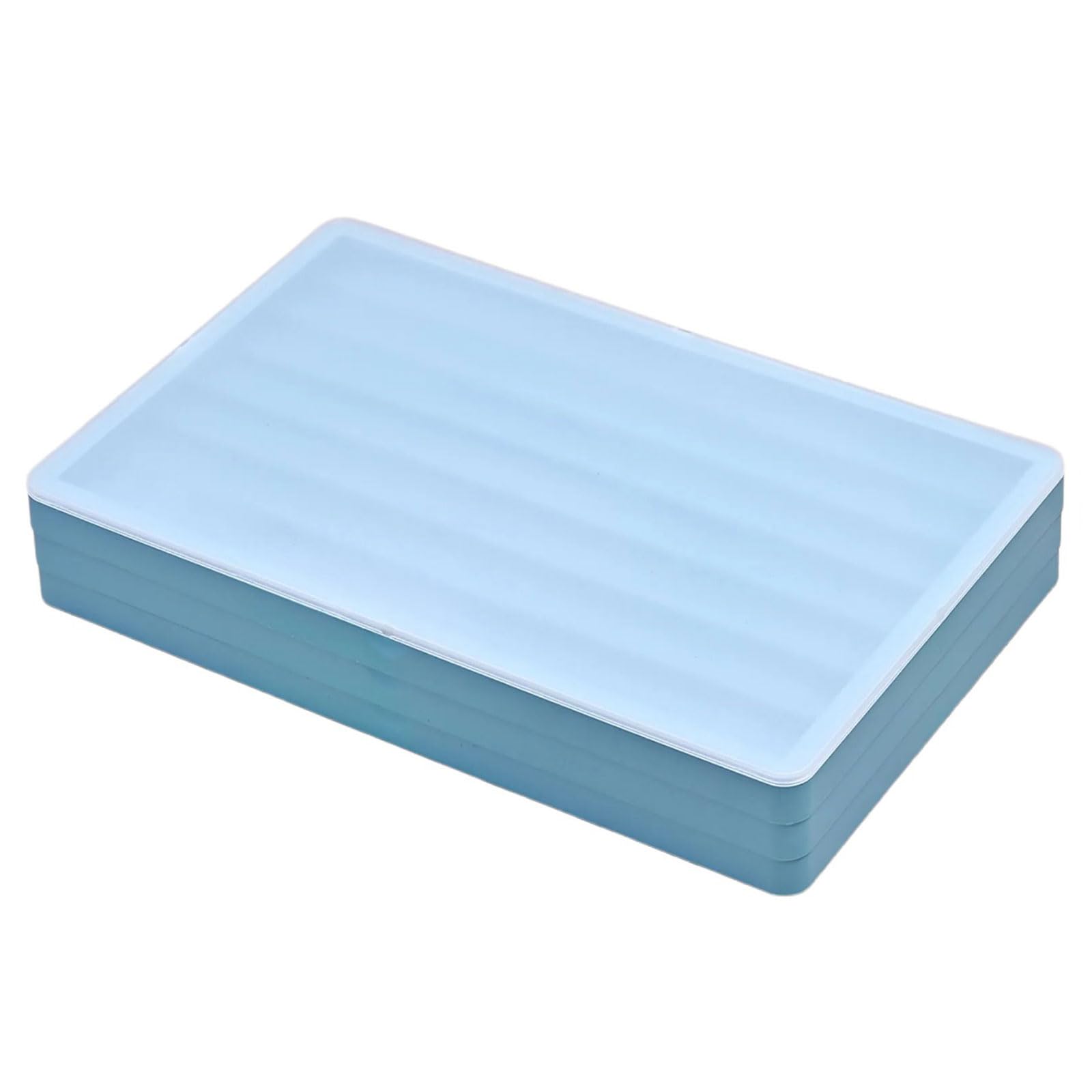 Hsioluted Interlockings Triple-Layer Keycap Storage Systems with Removable Trays & Anti-Scratch Design Stackable Keycap Hholder