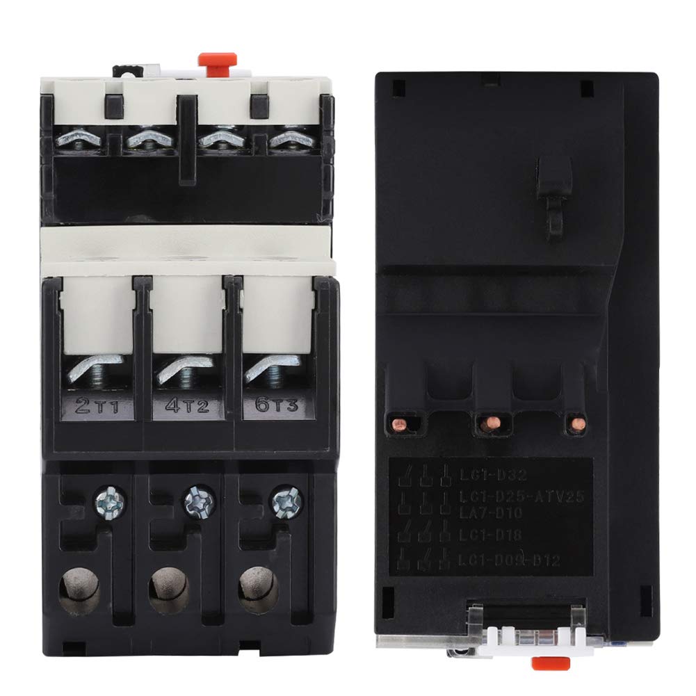 Relais de surcharge thermique de protection de moteur électrique réglable Br2-25, avec protection contre les défaillances de phase, utilisé pour le réglage(2,5-4A)