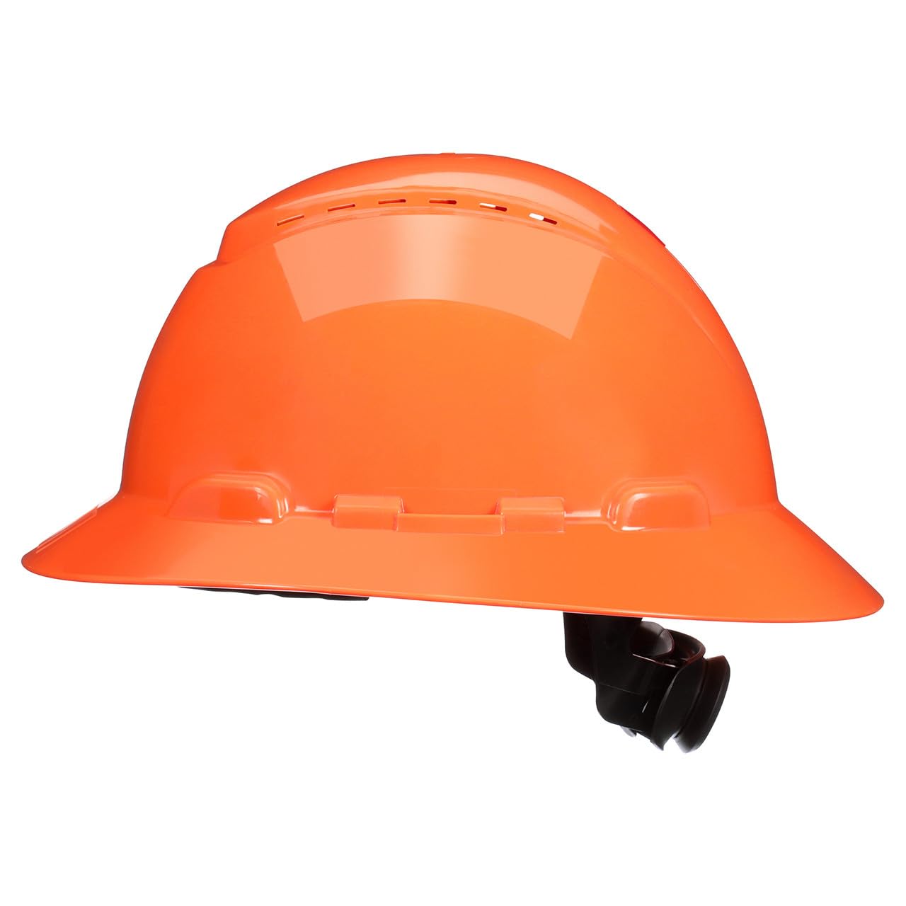 3M™ SecureFit™ H-806SFV-UV - Casco Duro de ala Completa, ventilación Naranja, suspensión de trinquete de difusión de presión de 4 Puntos con UVicator, 20ea/CS