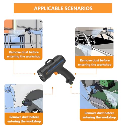 Pistola Ionizadora Antiestática de Mano para Uso Industrial miniatura 2