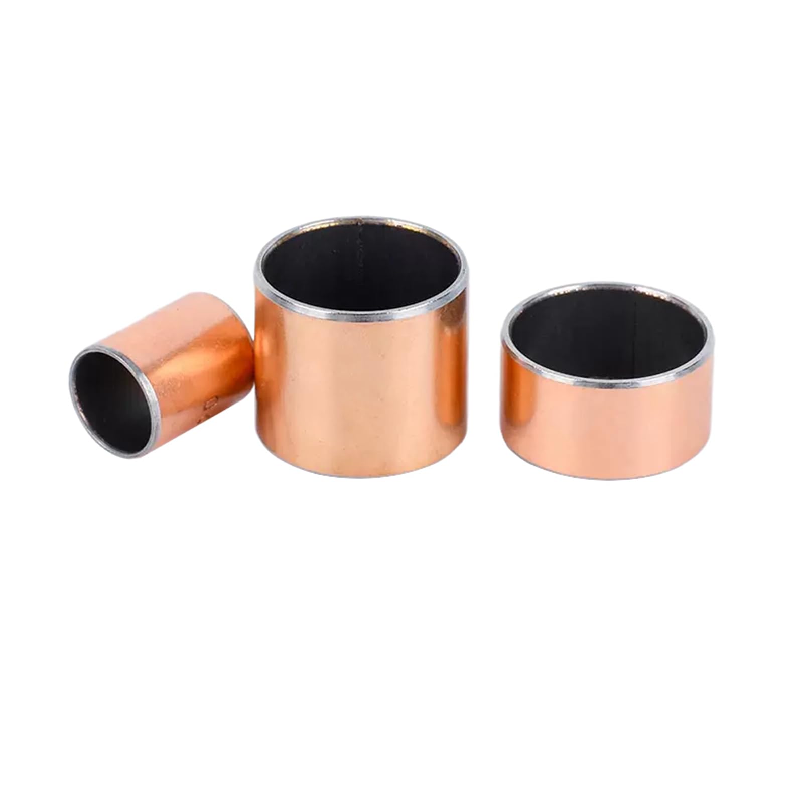 Stahlhülsenbuchse, ölfreie Buchsen, Gleitlager, Lagerbuchsen, 5 Stück 36 mm Innendurchmesser SF-1 Messing-Lagerbuchsen, Außendurchmesser 40 mm, Länge 35 mm, ölfreie, selbstschmierende Lager(36x40x20mm