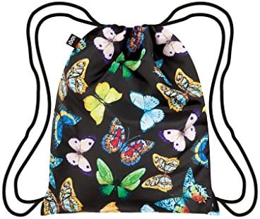LOQI Wild Butterflies Backpack, Multicolor