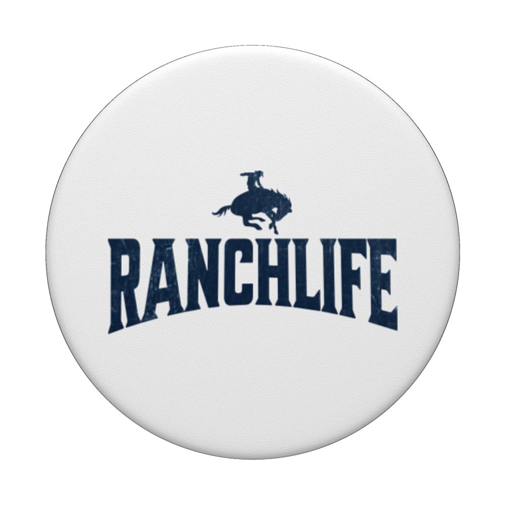 Ranchlife - Rodeo PopSockets Swappable PopGrip, Black - Image 3