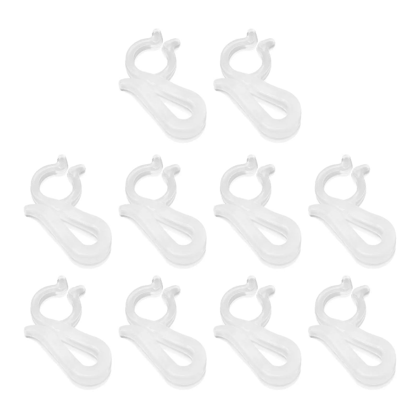 Vaeltor One Color 200Pcs Christmas String Lamp Hanging Hook Premium Material Easy Install Space Saving Festival Light Fixing Hanger Multipurpose