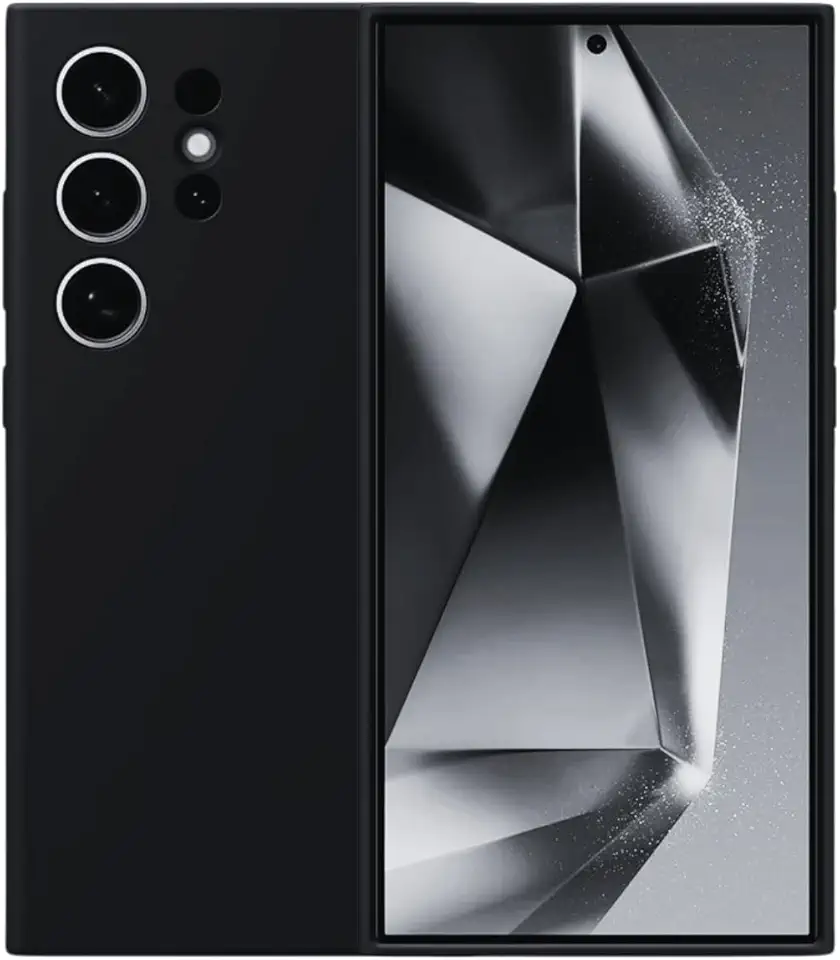 Capa Capinha Case Premium Anti Impacto Preta com Proteção de Câmera para Samsung Galaxy S24 Ultra