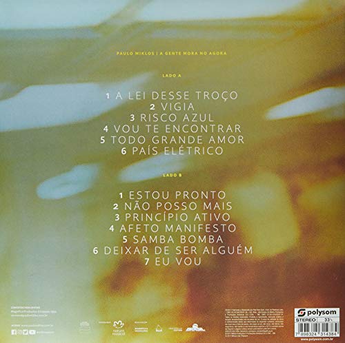 Paulo Miklos, LP A Gente Mora No Agora [Disco de Vinil]