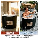 UINERAGI Portable Bath Tub for Adults - ...