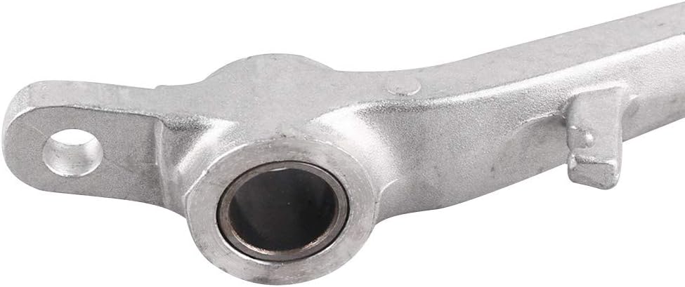 Mallofusa Motorcycle Gear Shifter Shift Lever Pedal Compatible for Kawasaki ZX6R 2005-2008 ZX10R 2004 2005 2006 2007 2008 2009 2010 Silver