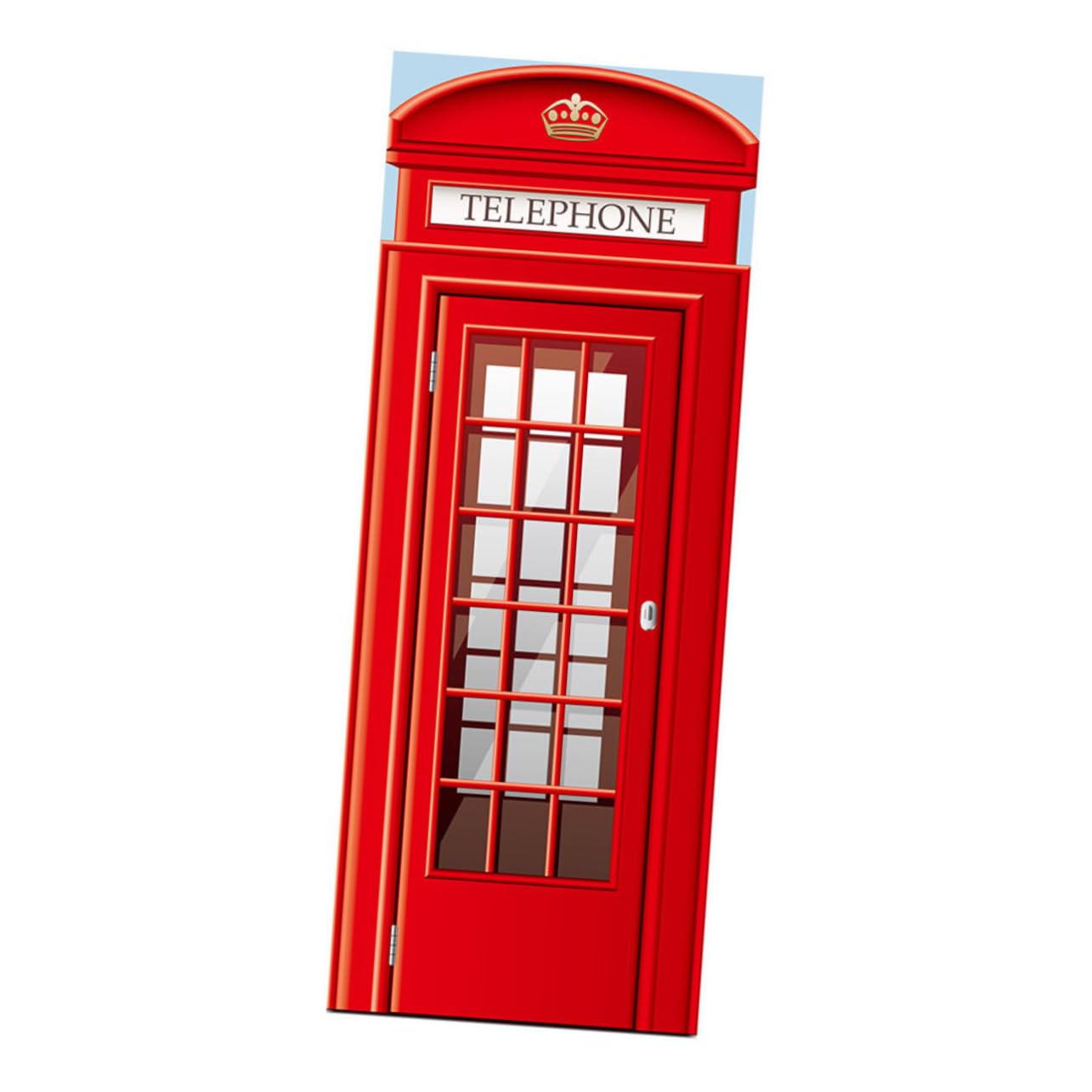 Autocollants porte cabine londonienne UPKOCH lot de 2 vinyles adhésifs haute définition
