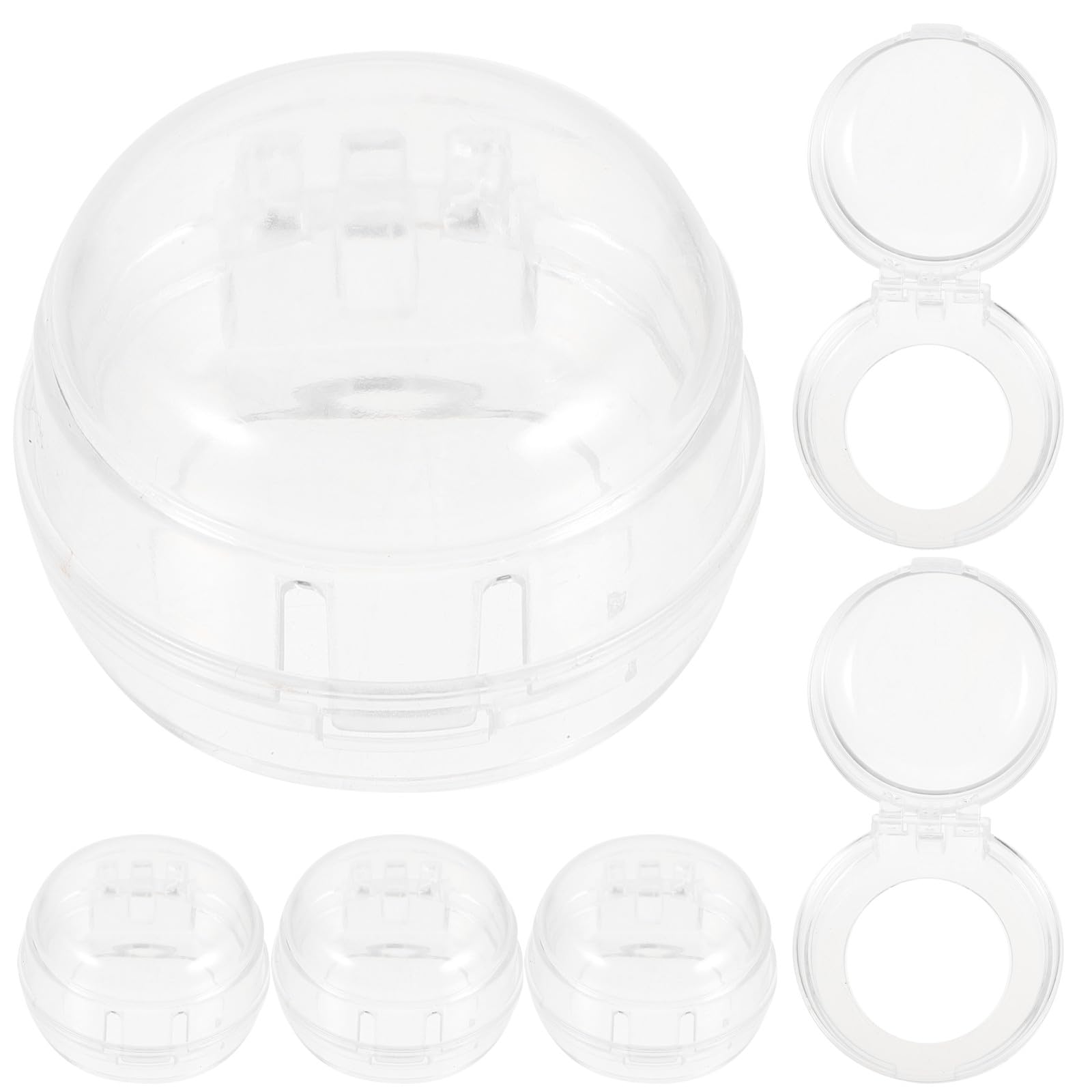 YARNOW 6 Pcs Childproof Stove Knob Covers, Safety Guards for Oven & Washing Machine, Household Appliance Lock for Kids