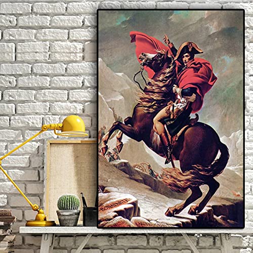 Portrait sur Toile Napoléon TORALF - Affiche Art et Impression Murale Salon