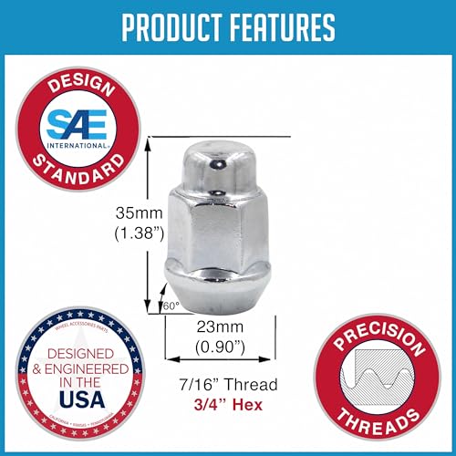 image for Wheel Accessories Parts 24 Pcs 7/16