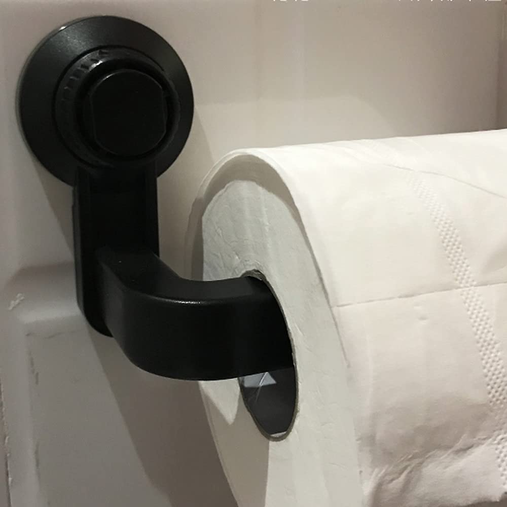 HLTYGWX Papel higiénico Baño Plástico Portarrollos de Papel higiénico Techo acuático Baño Cocina Montado en la Pared Rollo Toalla Estante Accesorios Portarrollos (Color:)