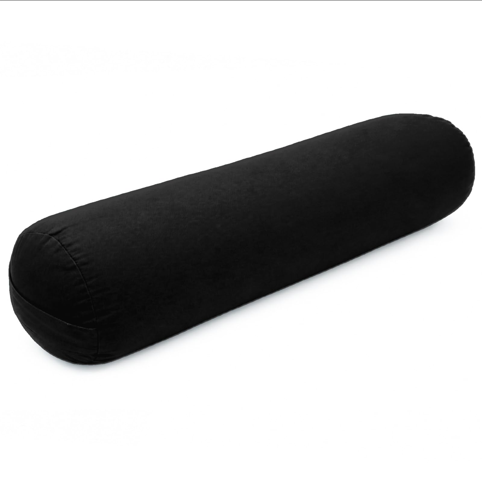 Yoga Bolster Pillow – Firm Support for Yin, Restorative & Prenatal Yoga – Soft-Touch Cover, Durable Construction, Removable & Machine Washable