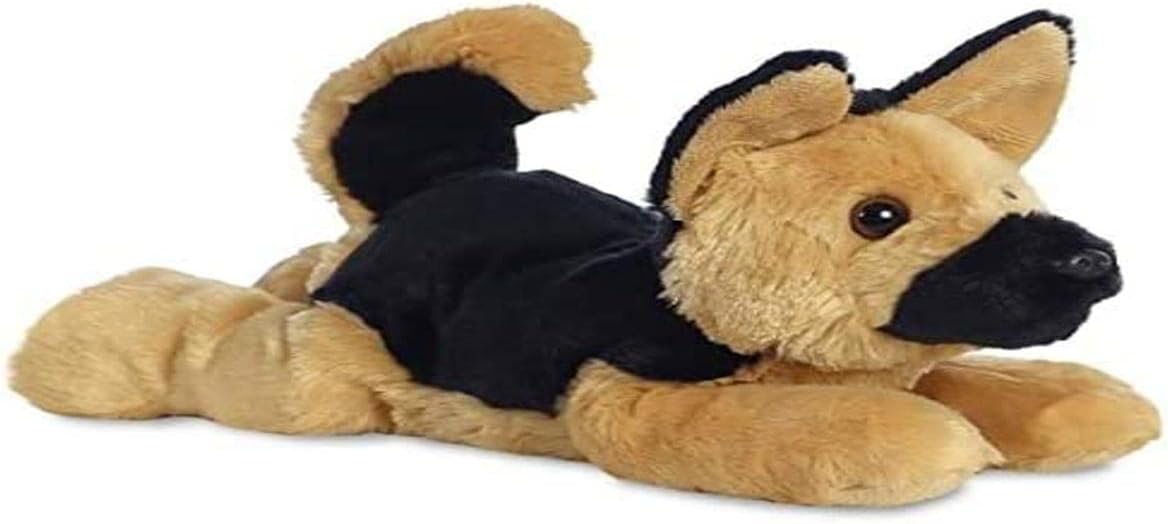 AURORA, 31536, Flopsies German Shepard Dog, 12In, Soft Toy, Brown