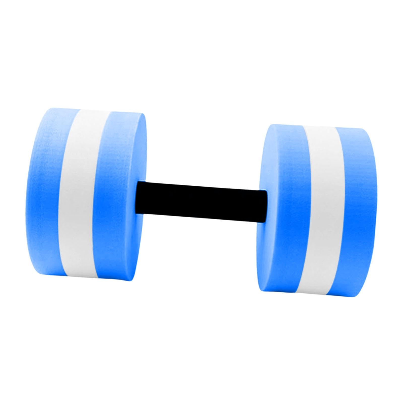 kowaku Aquatic Exercise Dumbbell Water Dumbbells 28.3x15cm Lightweight Adults Kids Pool Dumbbells Swim Barbell for Water Sports