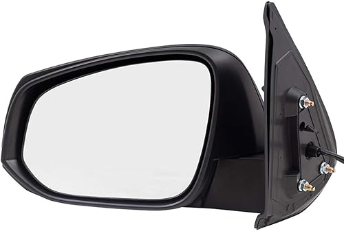 Miniatura 2 de Brock Espejo retrovisor plegable eléctrico para conductores de repuesto, con textura, compatible con 8794004230 8794504050 TO1320348