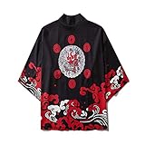 camisa kimono el corte ingles ❥ [Escena aplicable] --- Esta chaqueta de kimono es de estilo casual, adecuada para uso diario, exhibición de animación, actividades al aire libre, pijamas, batas de baño. El disfraz es perfecto para uso diario, Halloween, fiesta temática, cosplay, en el escenario, fiesta de Navidad etc.
