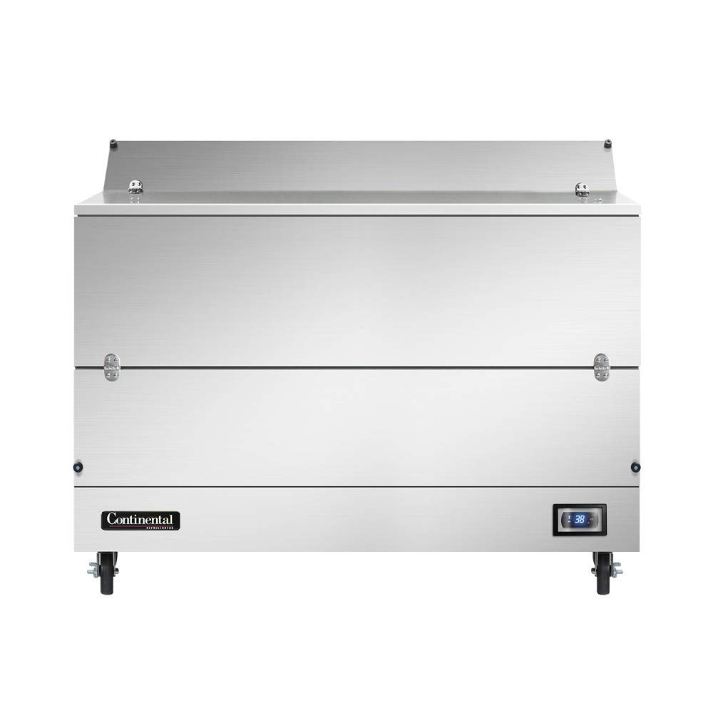 MC5-SS-D Dual Access Milk Cooler 58" W by Continental Refrigerator – Commercial Grade