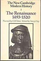 The New Cambridge Modern History I: The Renaissance, 1493-1520 052104541X Book Cover