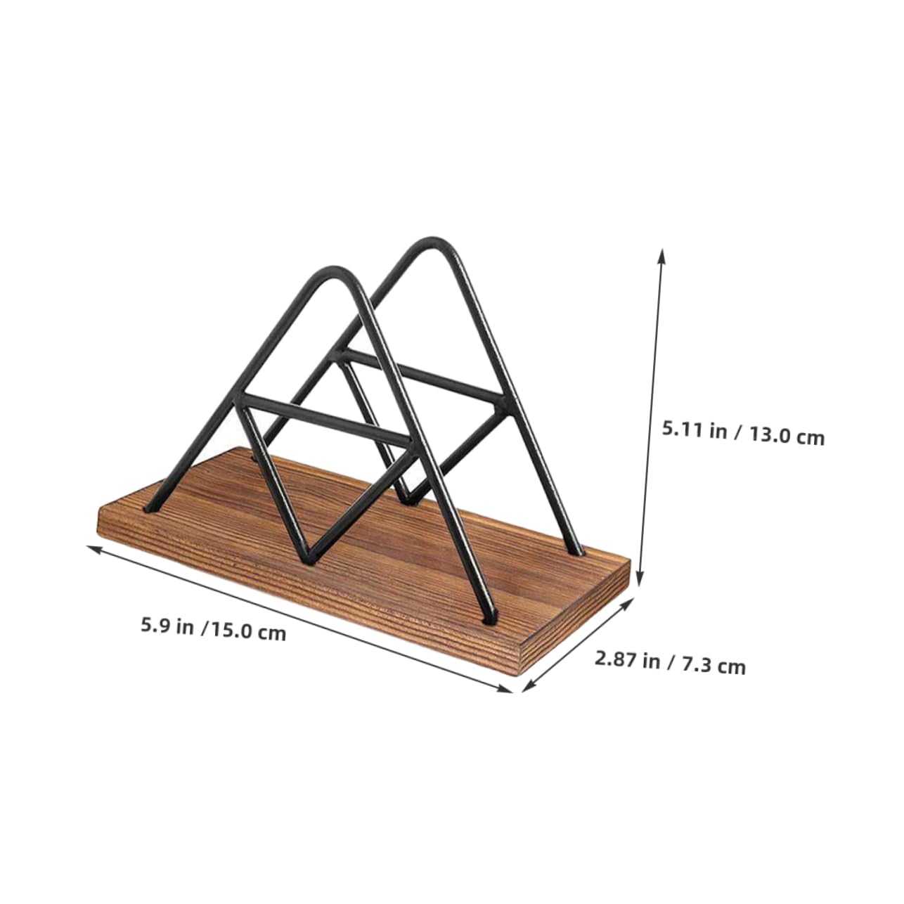 TOPBATHY 4 Piezas Estante Para Guardar Servilletas Dispensador Auto Servicio Papelera Enfriado Pañal Utensilio Rellenar Poseedor Plato Bandeja Anillos Servilletero Black Planchar