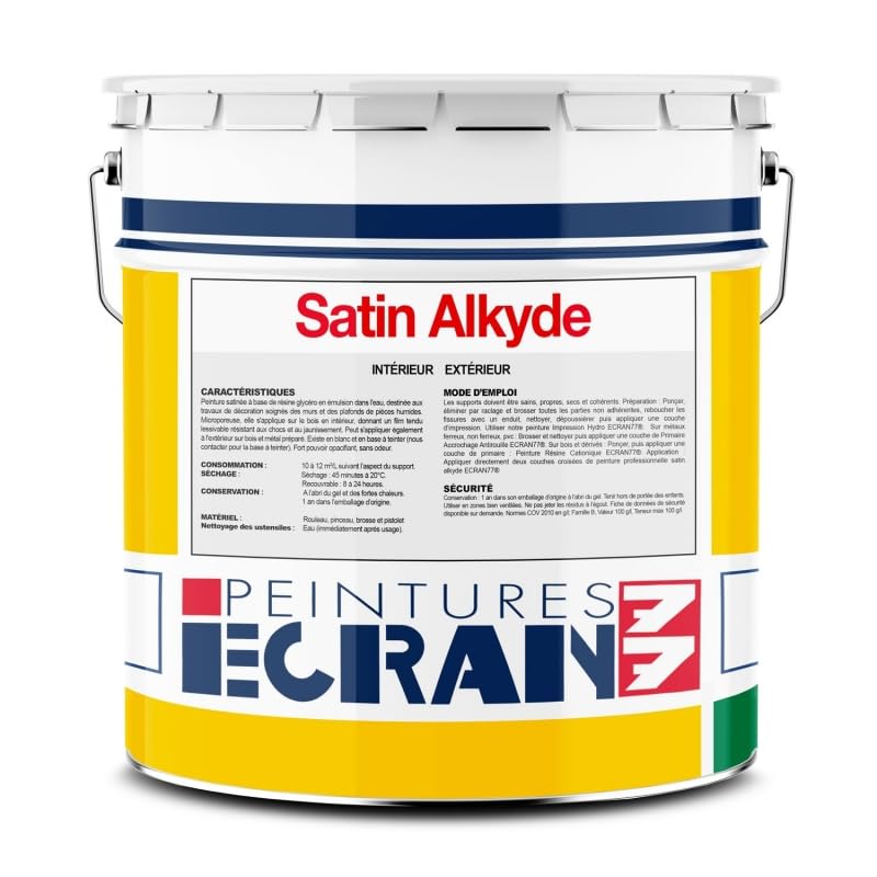 Peinture professionnelle satin, mur, plafond, boiserie, intérieur, extérieur,...