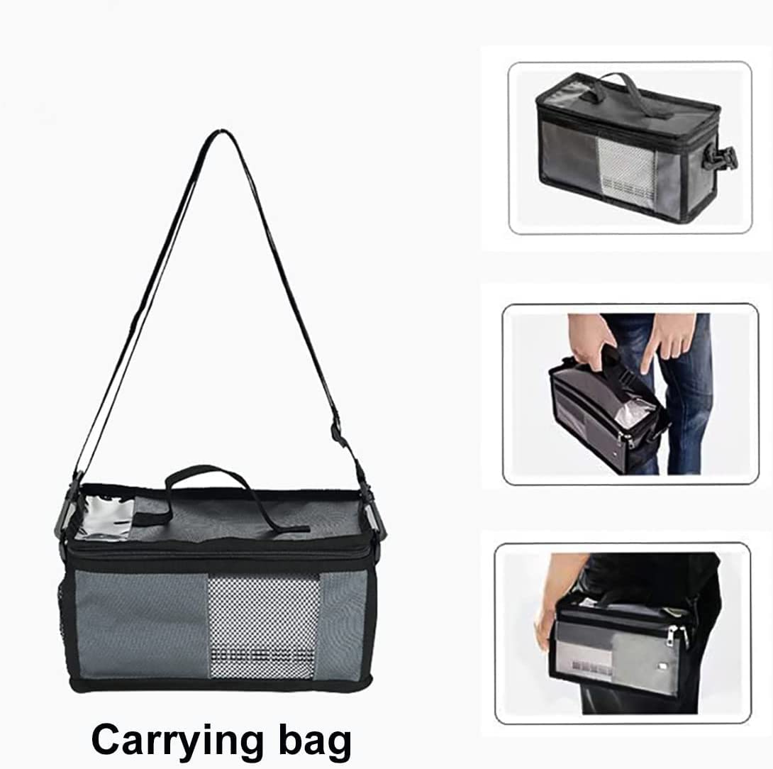 Bolsa portátil de transporte de insulina, enfriador médico para diabetes, insulina, gotas para los ojos, hormonas de crecimiento inyectables, mini caja refrigerada de insulina para personas con d