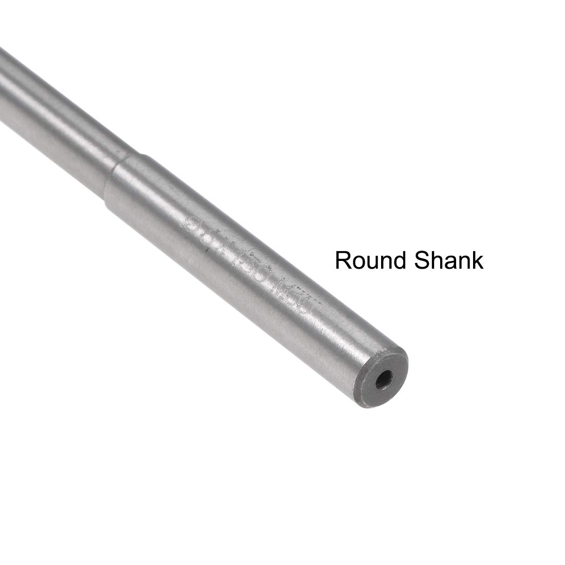 sourcing map Alesatore per mandrino 3/4, H7 HSS Tornio Macchina Alesatore 6 Flauti dritti, Utensile per fresatura con gambo rotondo, Punta per alesatura per foro in metallo in acciaio inossidabile