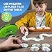 Queensell Dominoes Set for Kids and Adults - New Generation of Dominoes Game - Family Board Game for Kids and Adults - Loomino