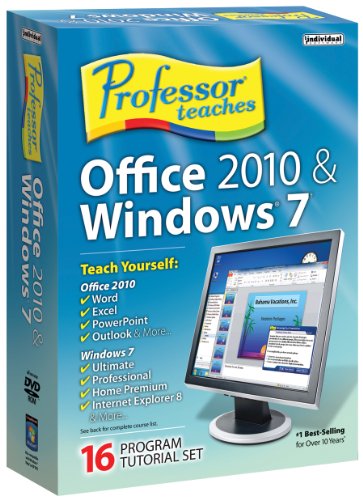 Professor Teaches Office 2010 and Windows 7