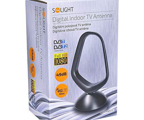 Solight Antenna Interna, 49dbi, Antenna E Tv Accessori, Antenne, Antenne Indoor, Hp 28
