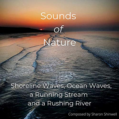 Natural Sound Effects Compilation CD Oceans, Streams and Rivers 4 tracks. A unique collection of sound effects has been specially selected by us for, Deep Relaxation, Therapy, Backgrounds, White-noise, Tinnitus sufferers and Pure Pleasure.